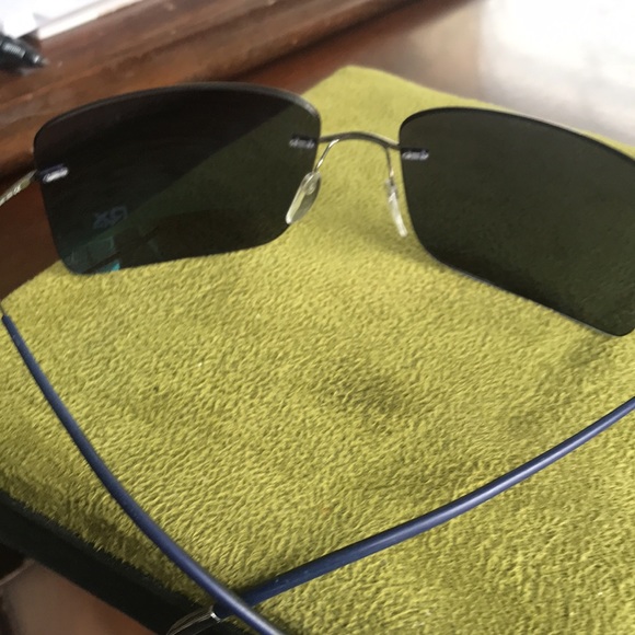 Silhouette Rimless Men’s Sunglass silver - Picture 3 of 5